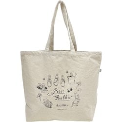 0651-00 [ピータ―ラビット（TM）（PETER RABBIT（TM）） トートバッグ キナリ]