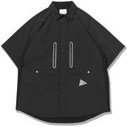 tech SS shirt 5744153127 010 black Lサイズ [アウトドア シャツ メンズ]