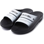 OOFOS ahh and wander recovery sandal 5744978309 010 black 27cm [サンダル メンズ]