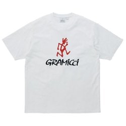 ロゴTシャツ GRAMICCI LOGO TEE G4SU-T097 WHITE Mサイズ [アウトドア カットソー ユニセックス]