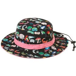 KIDS ADV. MFK HAT 4 RB3661KD BLK [アウトドア 帽子 キッズ]
