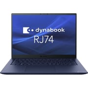 dynabook ビジネスノート RJ74/KV/14.0型/Core i7-1270P/メモリ 16GB/SSD 512GB/Windows 10 Pro(11ダウングレードモデル) 11Pro無償アップグレード対象/ダークテックブルー A641KVAC2115