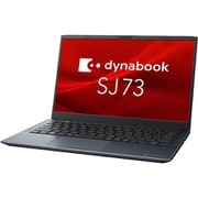 dynabook ビジネスノート SJ73/KV/13.3型/Core i5-1235U/メモリ 16GB/SSD 256GB/Windows 10 Pro(11ダウングレードモデル) 11Pro無償アップグレード対象/Office Home & Business 2021/ブラック A6SJKVLA2435