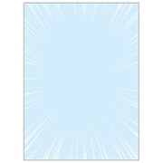 ブロッコリー スリーブプロテクター 世界の文様 集中線 Ver.2 [トレーディングカード用品]