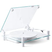 TURNTABLE White プリアンプ内蔵 ベルトドライブマニュアルターンテーブル Bluetooth5.0/有線対応 TT-W