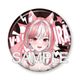 Vtuber 神楽ゆら 76mm缶バッジ A [キャラクターグッズ]