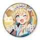 Vtuberグループ「深淵組」 76mm缶バッジ 2024新年Ver. 涼風しとら [キャラクターグッズ]