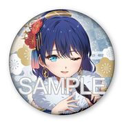 Vtuberグループ「深淵組」 76mm缶バッジ 2024新年Ver. 小滝らいり [キャラクターグッズ]