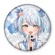 Vtuberグループ「深淵組」 76mm缶バッジ 2024新年Ver. 春雨ゆに [キャラクターグッズ]
