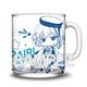 Vtuberグループ「深淵組」 グラスマグカップ 小滝らいり [キャラクターグッズ]