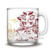 Vtuberグループ「深淵組」 グラスマグカップ 社ねる [キャラクターグッズ]
