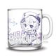 Vtuberグループ「深淵組」 グラスマグカップ 渉海よひら [キャラクターグッズ]