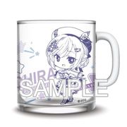Vtuberグループ「深淵組」 グラスマグカップ 渉海よひら [キャラクターグッズ]