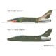 PF-80 1/144 戦闘爆撃機 F-100D スーパーセイバー ヨーロッパ空軍仕様 2機セット [組立式プラスチックモデル]