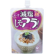 減塩しそアラ！（スパウト） 118g [とろ～りなめらか海苔佃煮 アラ！シリーズ]