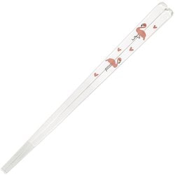 キャラクターグッズ 306849 食洗器対応 クリア箸 23cm 動物ランド フラミンゴ