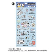 クレヨンしんちゃん×サンリオキャラクターズ クリアシール （2） [キャラクターグッズ]