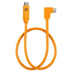 CUCRTC1-ORG [テザープロ ライト アングル アダプター USB-C to USB-C オレンジ]