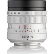 MO・Biotar 75mm F1.5 II フジX [単焦点MFレンズ 富士フイルムXマウント]