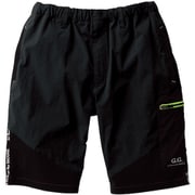 0388-07-4-3L [G.G. 0388-07 ハーフパンツ ブラック 3L]
