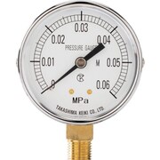高島 一般圧力計(A枠立型・Φ60) 圧力レンジ0.0~16MPa R1/4【1012216】 ST