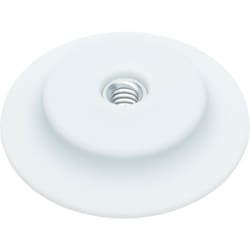 マグエバー 吸盤的機能付きシリコンマグネット マグプラス+ NCP-45R 白 M4ねじ切りアルミワッシャー付き 1145RNCP7916