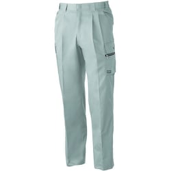 198-107-L [NBW 198 ツータックカーゴパンツ モスグリーン L]