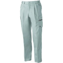 198-107-M [NBW 198 ツータックカーゴパンツ モスグリーン M]