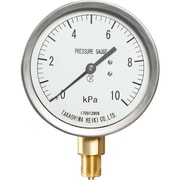 高島 防滴形微圧計(A枠立型・Φ75)圧力レンジ0.0~ー5KPa G3/8 MP2