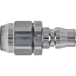日東 ナットカプラ （ウレタンホース取付用プラグ） 相手側ホースサイズ8.5×12.5（40401） 85PN