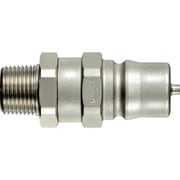 日東 HSPカプラプラグ おねじタイプ/テーパねじ 相手側取付サイズRc1/2(07818) 4HP-R