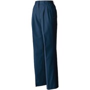 6110-1-M [SOWA 6110 レディースツータックスラックス ネイビー M]