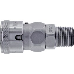 日東 ハイカプラ BL 鋼鉄製 ニトリルゴムNBR相手側取付サイズRc1/2（40487） 40SM-BL