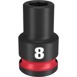 49-66-6132 [ミルウォーキー SHOCKWAVE IMPACT DUTY インパクトソケット 3/8インチ（9.5mm）角 8mm]