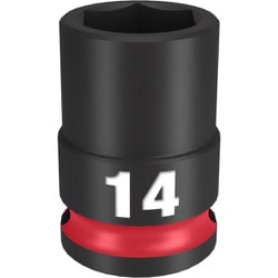 49-66-6138 [ミルウォーキー SHOCKWAVE IMPACT DUTY インパクトソケット 3/8インチ（9.5mm）角 14mm]