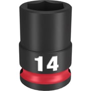49-66-6138 [ミルウォーキー SHOCKWAVE IMPACT DUTY インパクトソケット 3/8インチ（9.5mm）角 14mm]