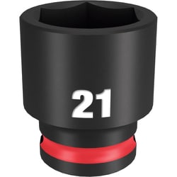 49-66-6144 [ミルウォーキー SHOCKWAVE IMPACT DUTY インパクトソケット 3/8インチ（9.5mm）角 21mm]