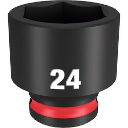 49-66-6147 [ミルウォーキー SHOCKWAVE IMPACT DUTY インパクトソケット 3/8インチ（9.5mm）角 24mm]