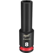 49-66-6150 [ミルウォーキー SHOCKWAVE IMPACT DUTY ディープインパクトソケット 3/8インチ（9.5mm）角 8mm]