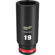49-66-6161 [ミルウォーキー SHOCKWAVE IMPACT DUTY ディープインパクトソケット 3/8インチ（9.5mm）角 19mm]