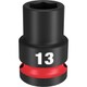 49-66-6245 [ミルウォーキー SHOCKWAVE IMPACT DUTY インパクトソケット 1/2インチ（12.7mm）角 13mm]
