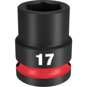 49-66-6249 [ミルウォーキー SHOCKWAVE IMPACT DUTY インパクトソケット 1/2インチ（12.7mm）角 17mm]