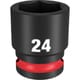 49-66-6256 [ミルウォーキー SHOCKWAVE IMPACT DUTY インパクトソケット 1/2インチ（12.7mm）角 24mm]