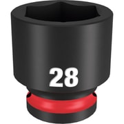 49-66-6260 [ミルウォーキー SHOCKWAVE IMPACT DUTY インパクトソケット 1/2インチ（12.7mm）角 28mm]