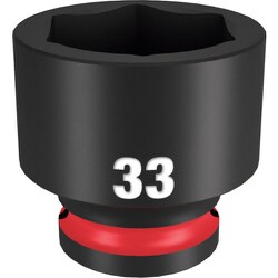 49-66-6265 [ミルウォーキー SHOCKWAVE IMPACT DUTY インパクトソケット 1/2インチ（12.7mm）角 33mm]