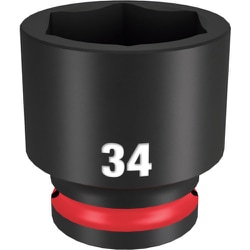 49-66-6266 [ミルウォーキー SHOCKWAVE IMPACT DUTY インパクトソケット 1/2インチ（12.7mm）角 34mm]