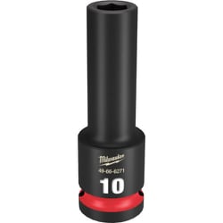 49-66-6271 [ミルウォーキー SHOCKWAVE IMPACT DUTY ディープインパクトソケット 1/2インチ（12.7mm）角 10mm]