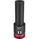 49-66-6272 [ミルウォーキー SHOCKWAVE IMPACT DUTY ディープインパクトソケット 1/2インチ（12.7mm）角 11mm]