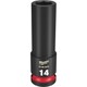 49-66-6275 [ミルウォーキー SHOCKWAVE IMPACT DUTY ディープインパクトソケット 1/2インチ（12.7mm）角 14mm]