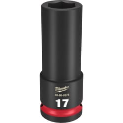 49-66-6278 [ミルウォーキー SHOCKWAVE IMPACT DUTY ディープインパクトソケット 1/2インチ（12.7mm）角 17mm]